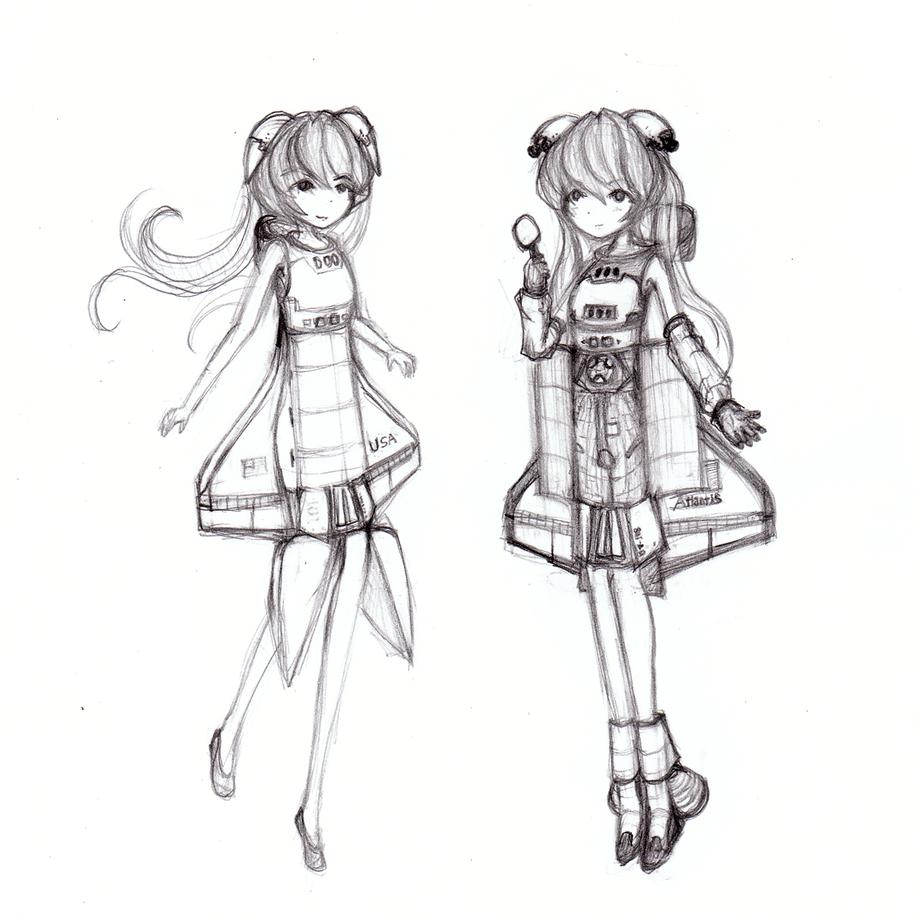 ＯＶ－１０８とＯＶ－１０１のメカ少女