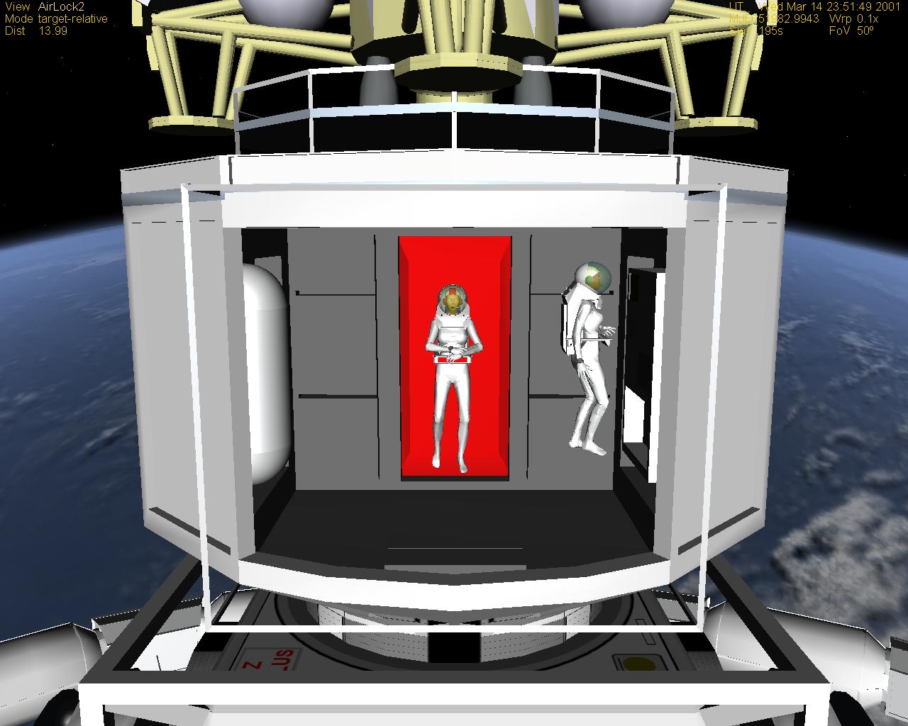 1. Airlock 2.