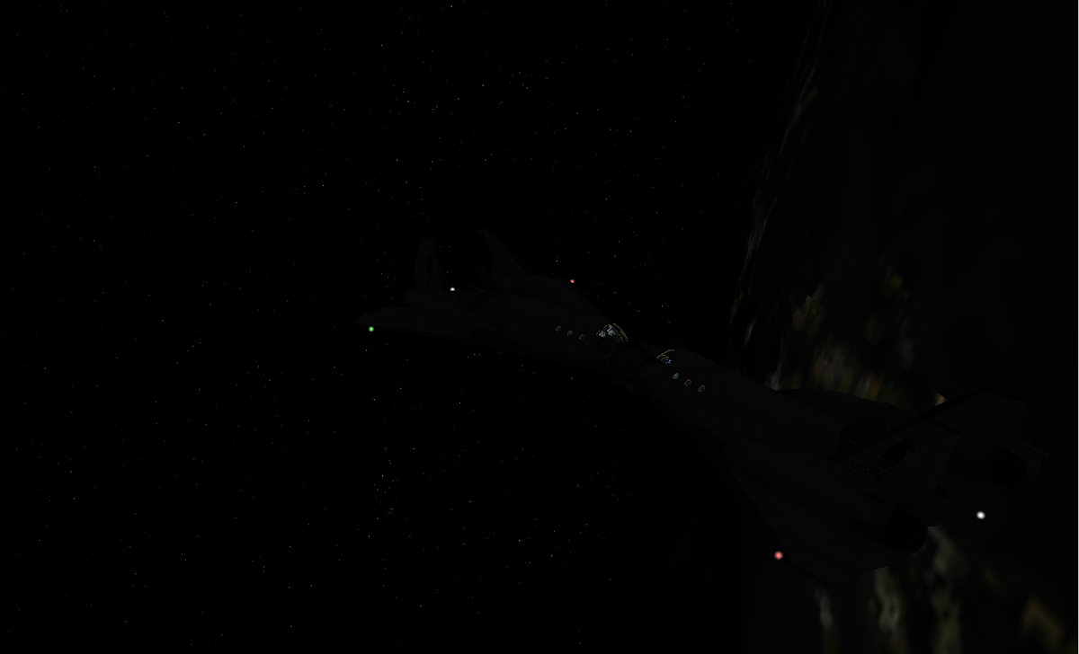 2 XR2s docked together 360 km above the Earth