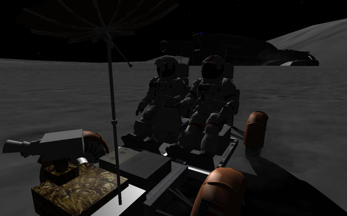 35) O2 running low, heading back to LM (2)