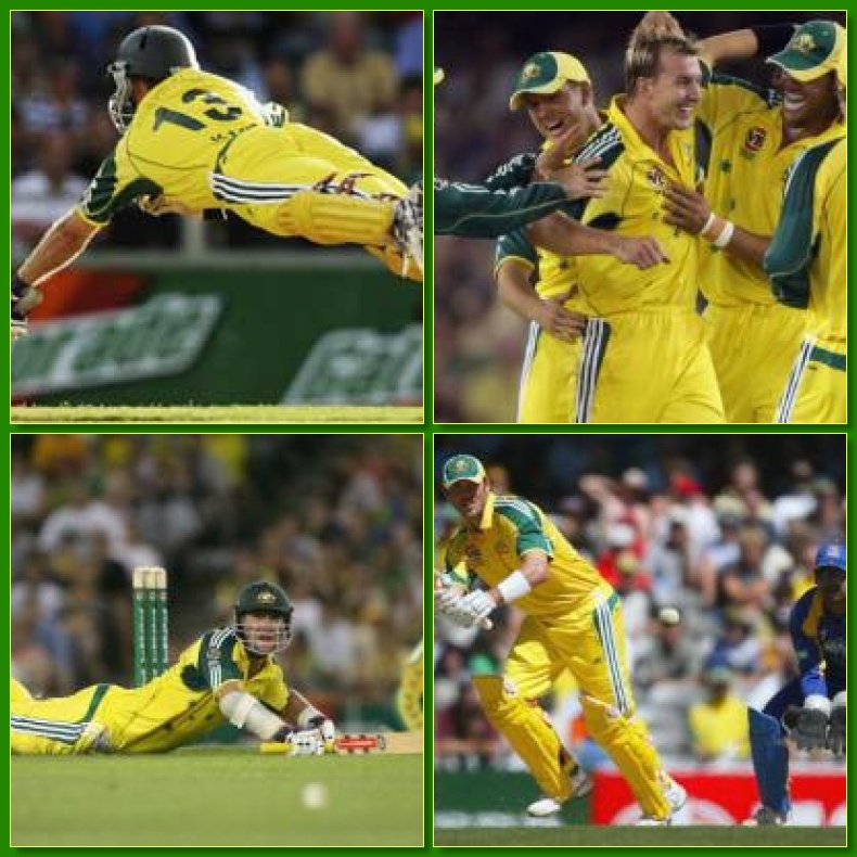 A game called Cricket.
