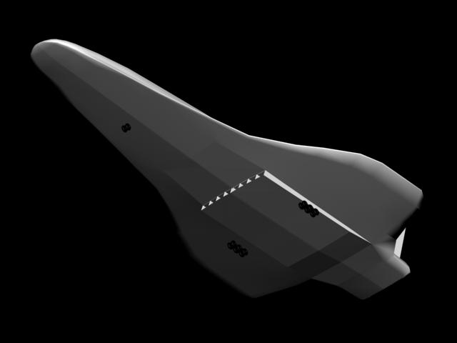 A new inlet designed to be completely retracted into the fuselage once airbreathing ascend is complete.