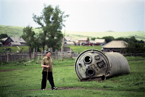 A normal stroll in the Kazakhstan villiage...