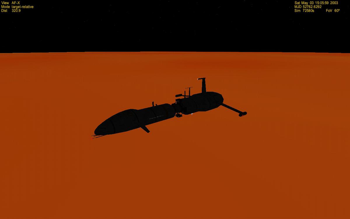 AF X at a lava lake