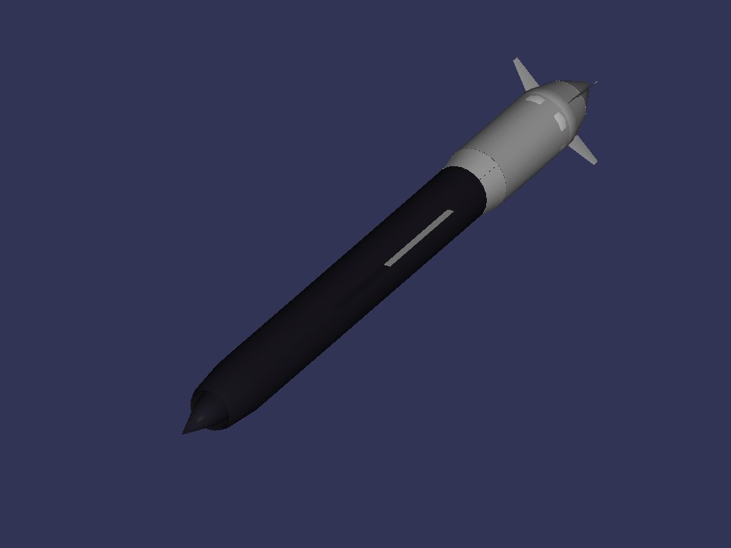 Air-launched variant of the ARCM supersonic cruise missile.