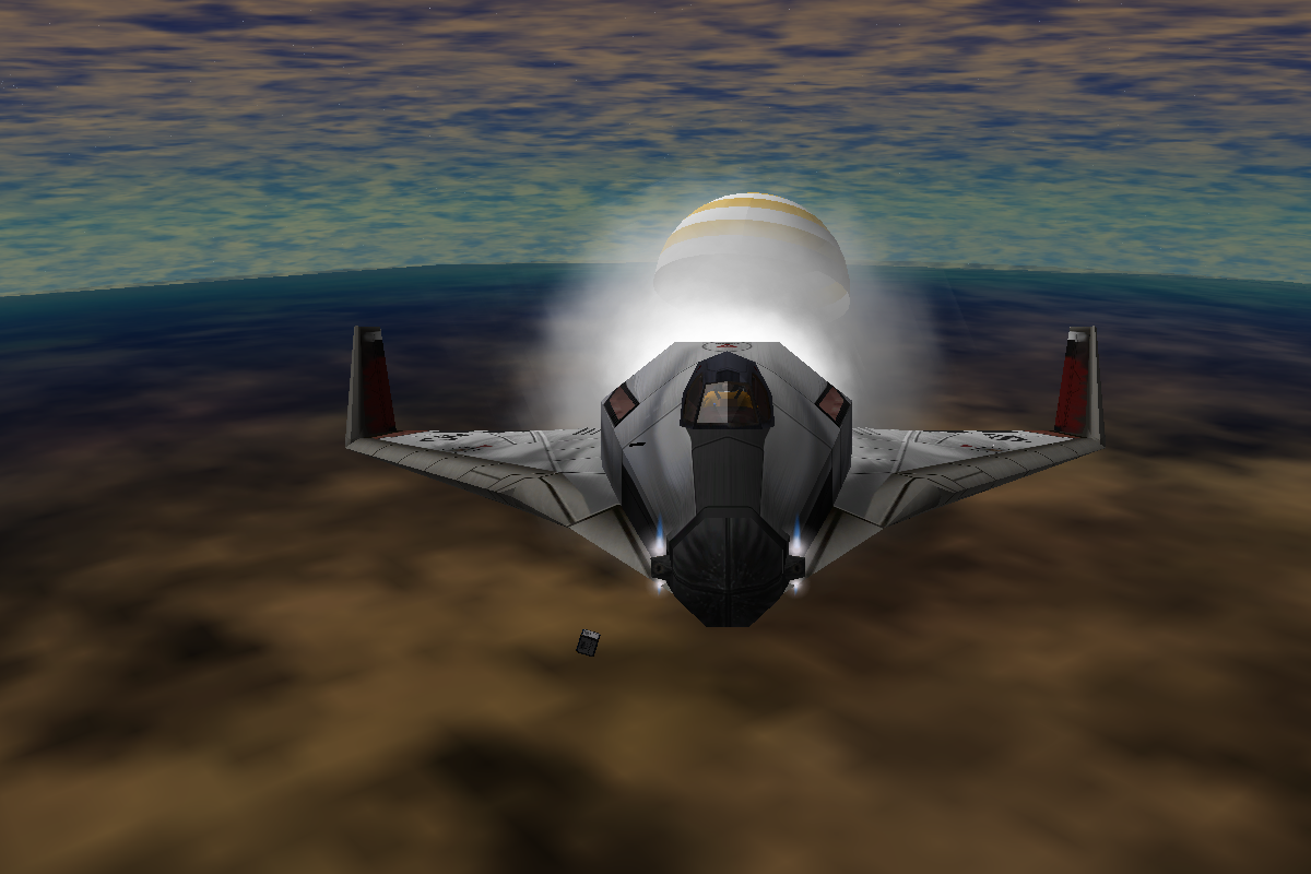 another chute operation in high titan atmosphere