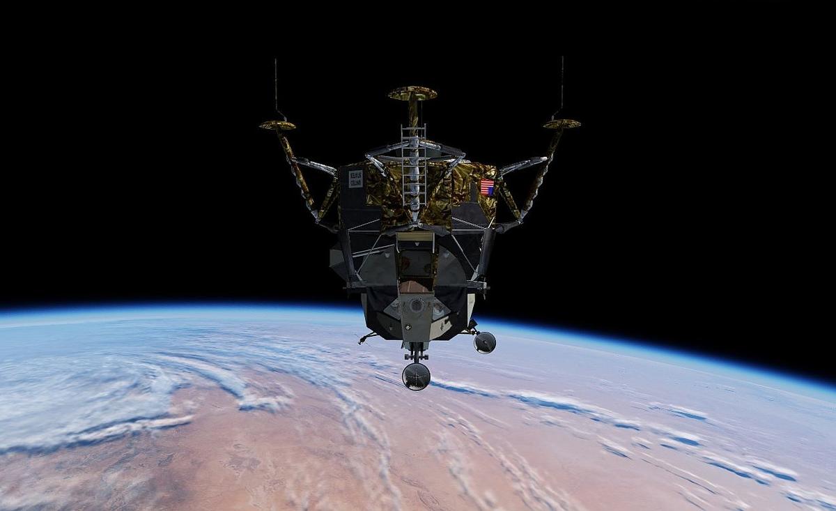 Apollo 9 Spider Over North Africa AMSO/Orbiter 2016