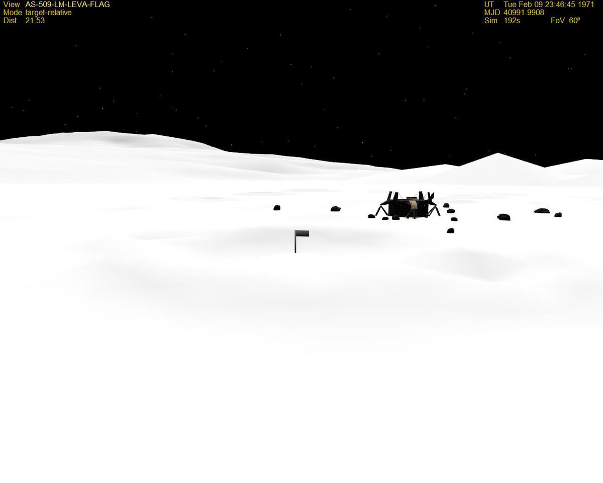 Apollo XIV In memory of Neil Armstrong because I was doing this mission when he died.