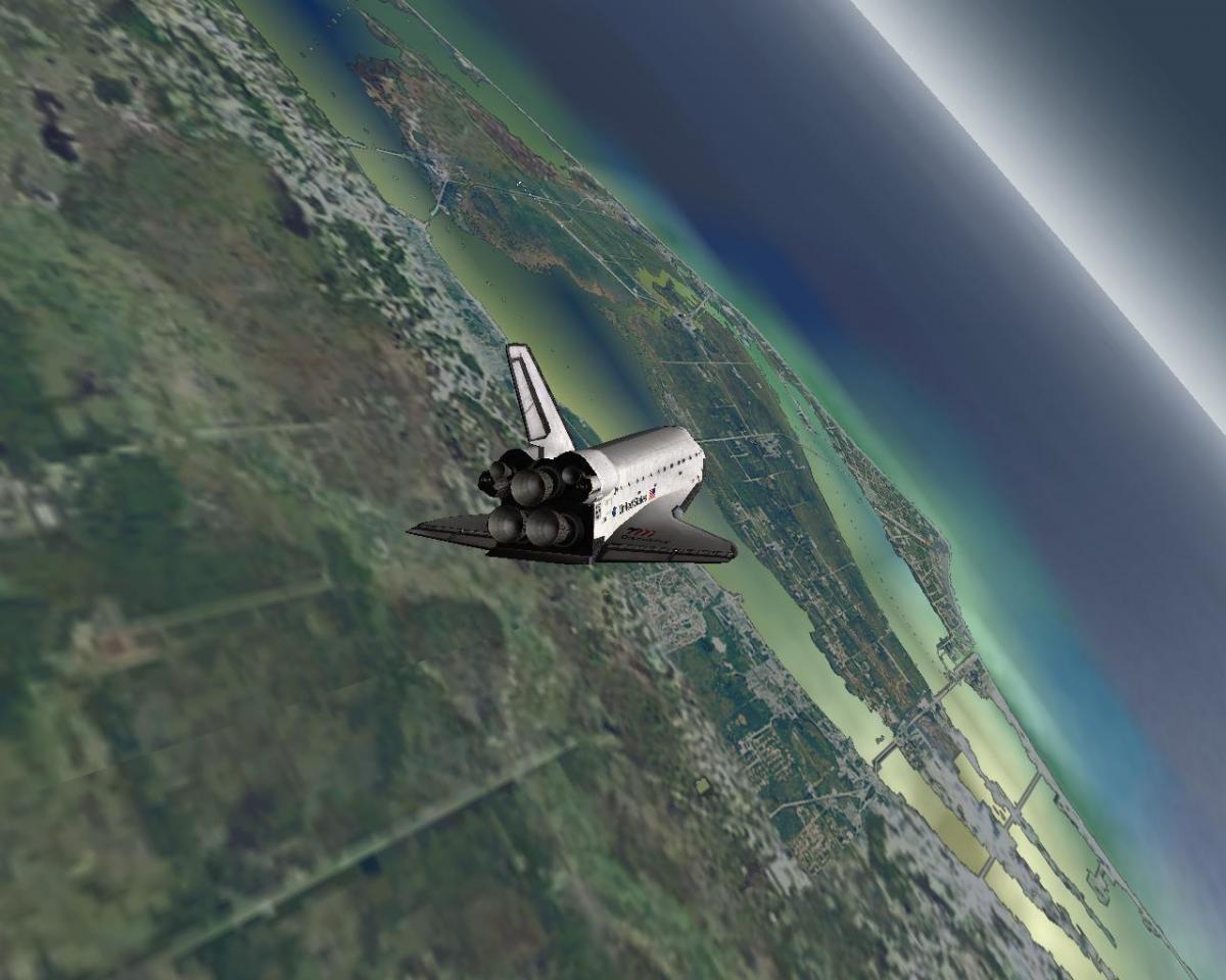Approaching KSC