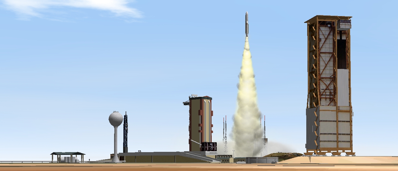 Ariane 5 launch at Kourou