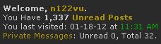At last!  I'm finally 1337!