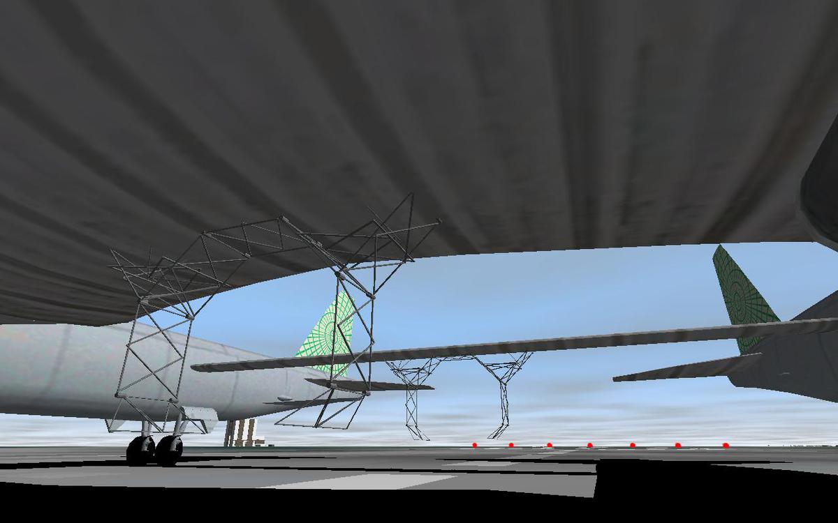 B52-Catamaran rocket attachments.