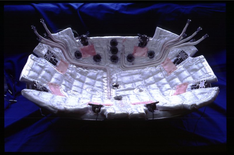 Back of the nose cap system with isolation and pressure measuring system (Flush Air Data System, FADS)