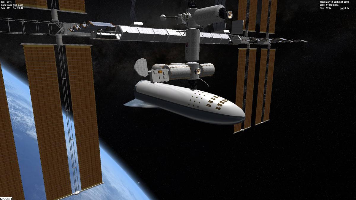 BFR at ISS