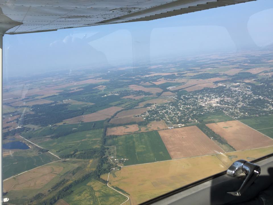 Bickenell from 3500 (SIV HNB   First Solo Cross Country 9 8 2015)