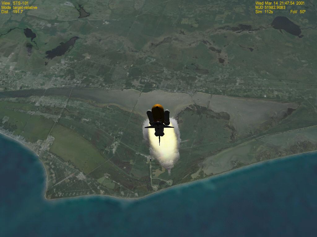 Blast off from KSC