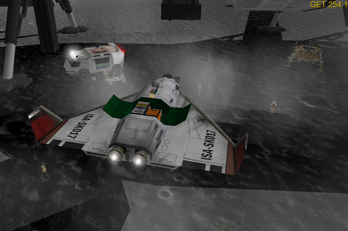 building a museum at the old Apollo landing site