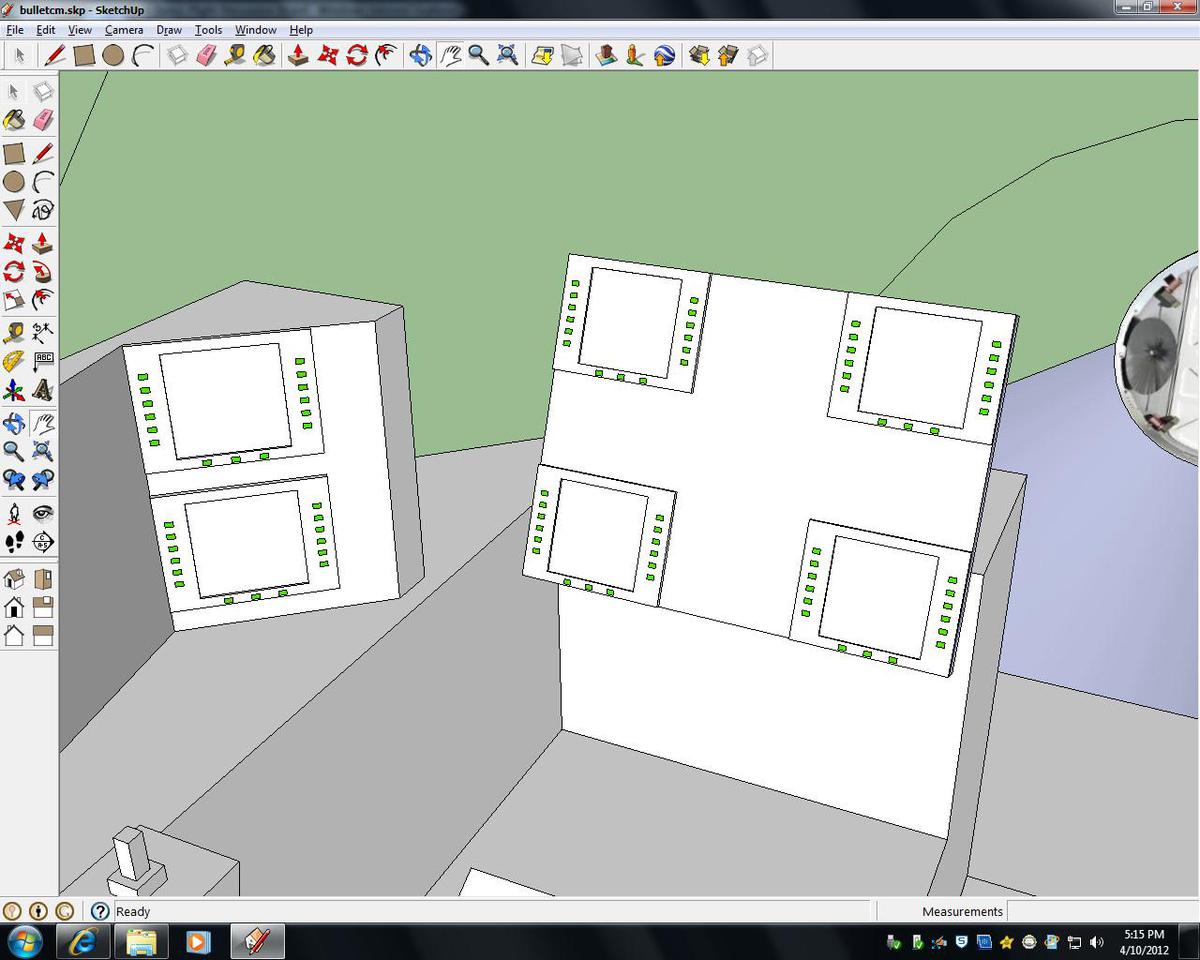Bullet CM. New panel design. may size up the MFDs, though.