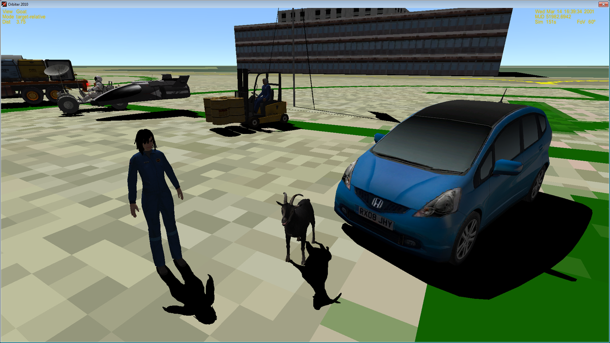 Castor's goat - fixed mesh