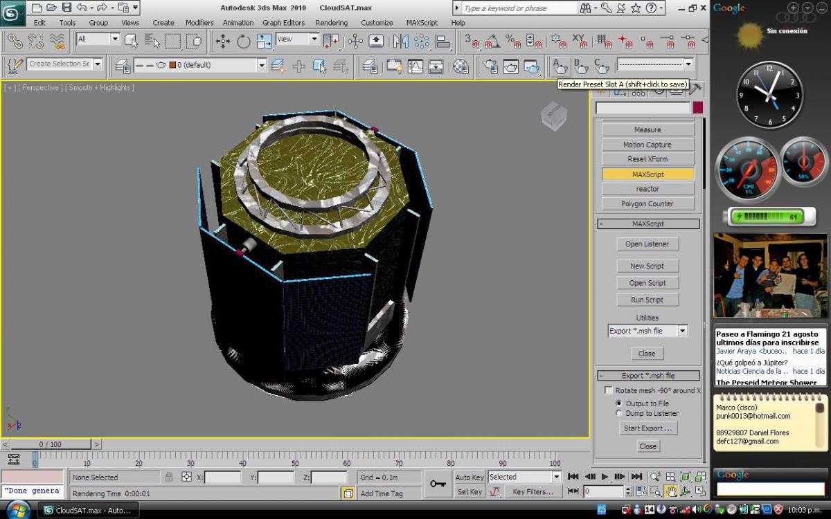 CloudSat DEV 140809