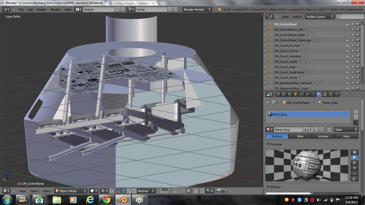 Command Module interior in Blender.

2013-03-04