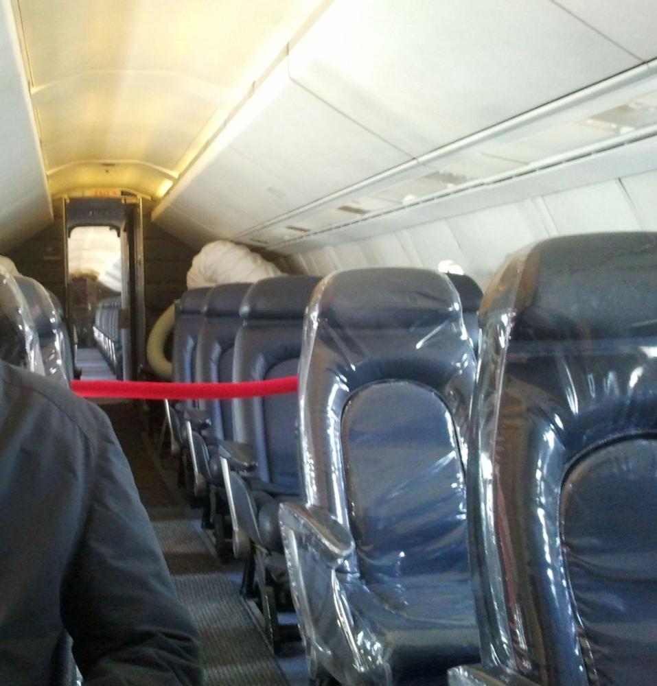 Concorde interior (Intreprid museum)