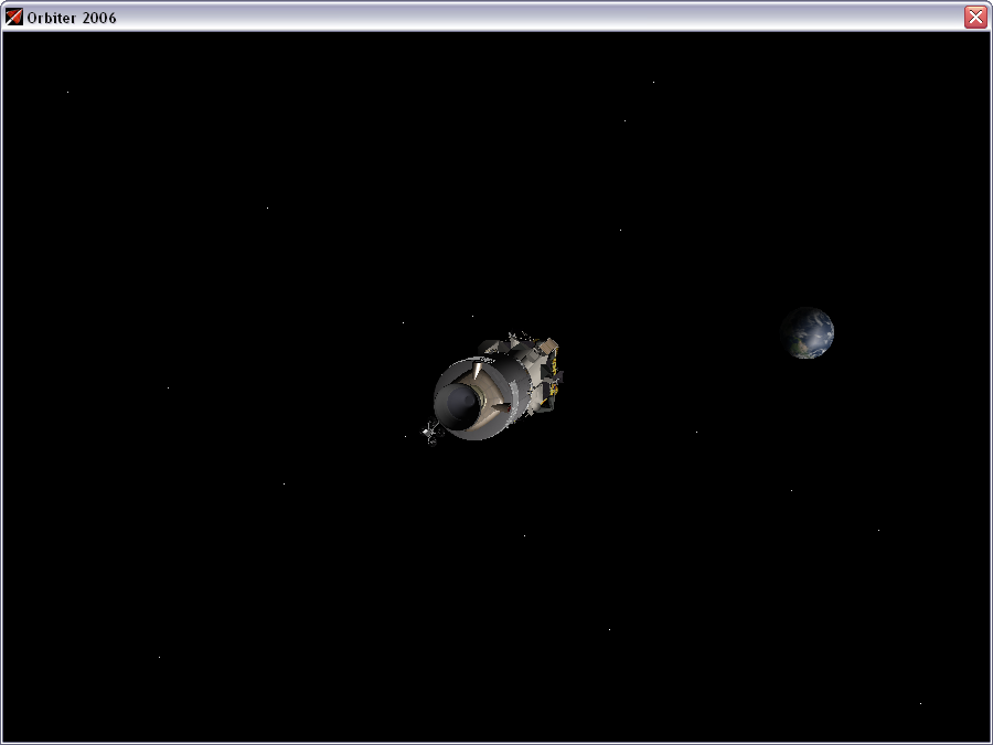 CSM and LM trek to the Moon