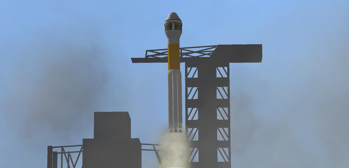 CST-100 aboard Atlas V.