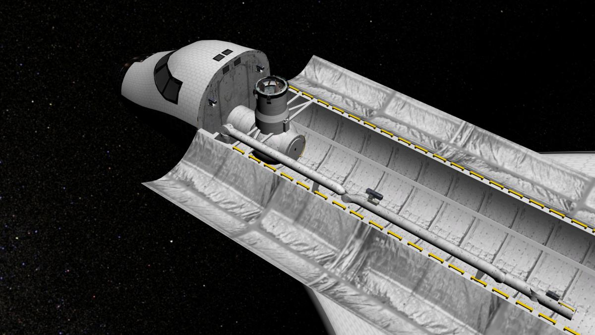 Cygnus Payload Bay details