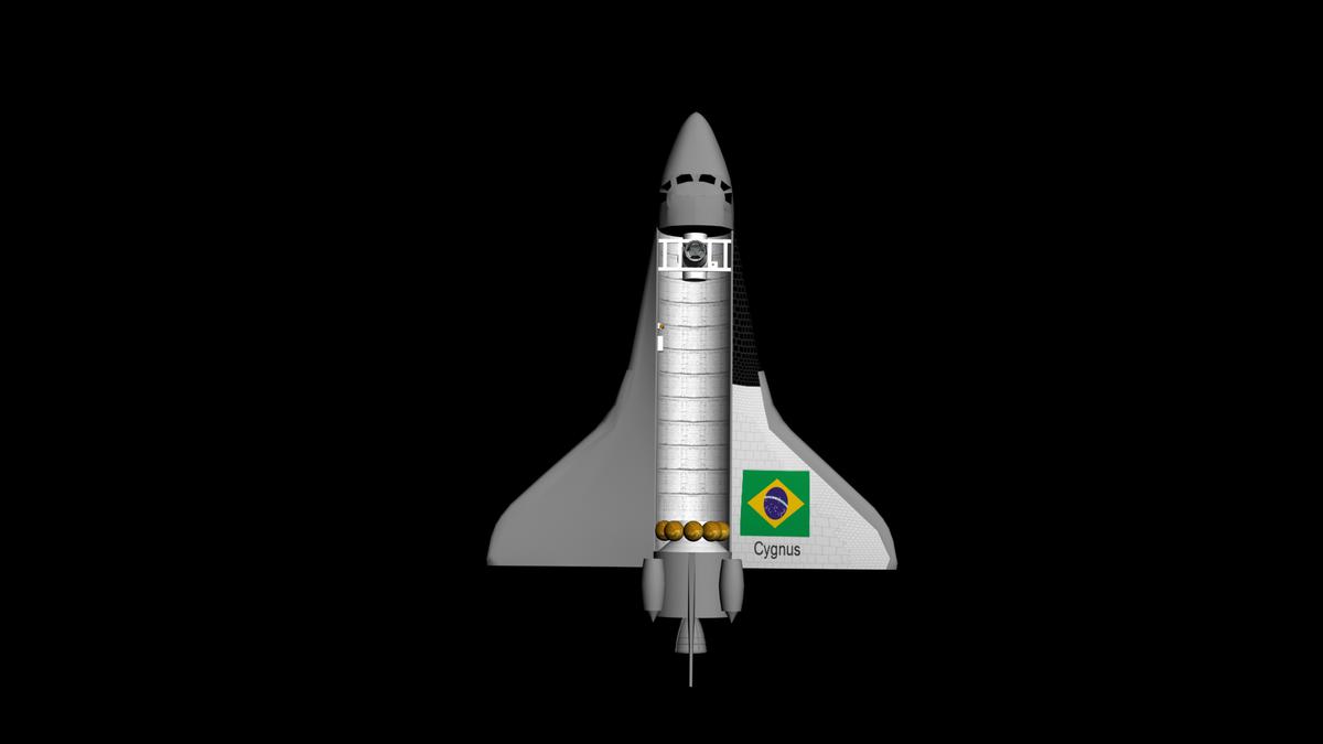 Cygnus Wings UVW map