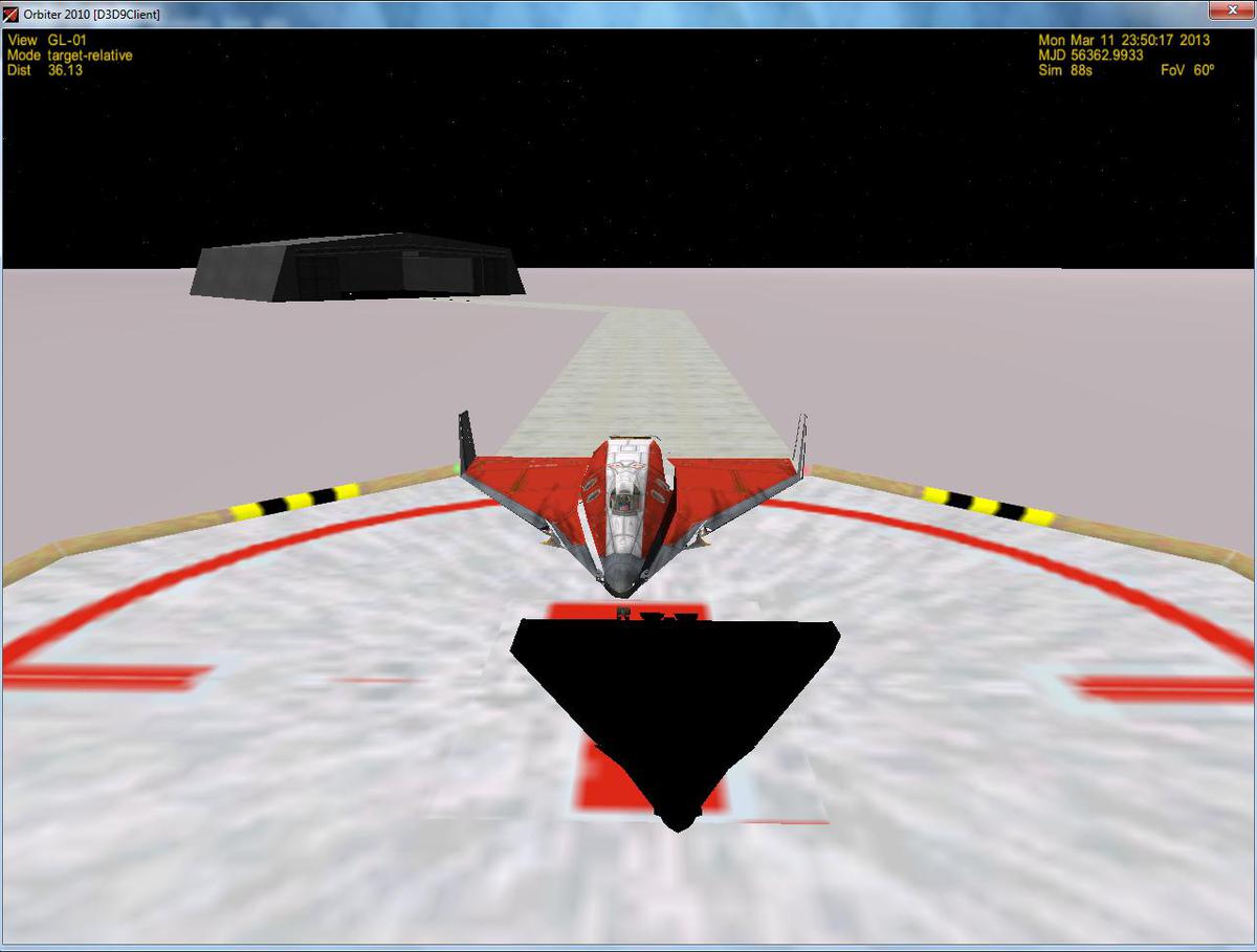 D3D9 client having issues with a stock DG at my Larson Base.