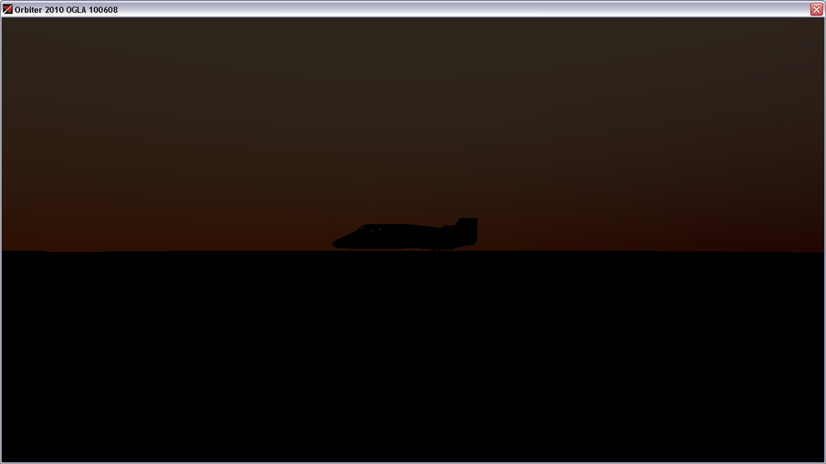 Dawn at Olympus with OGLA client.