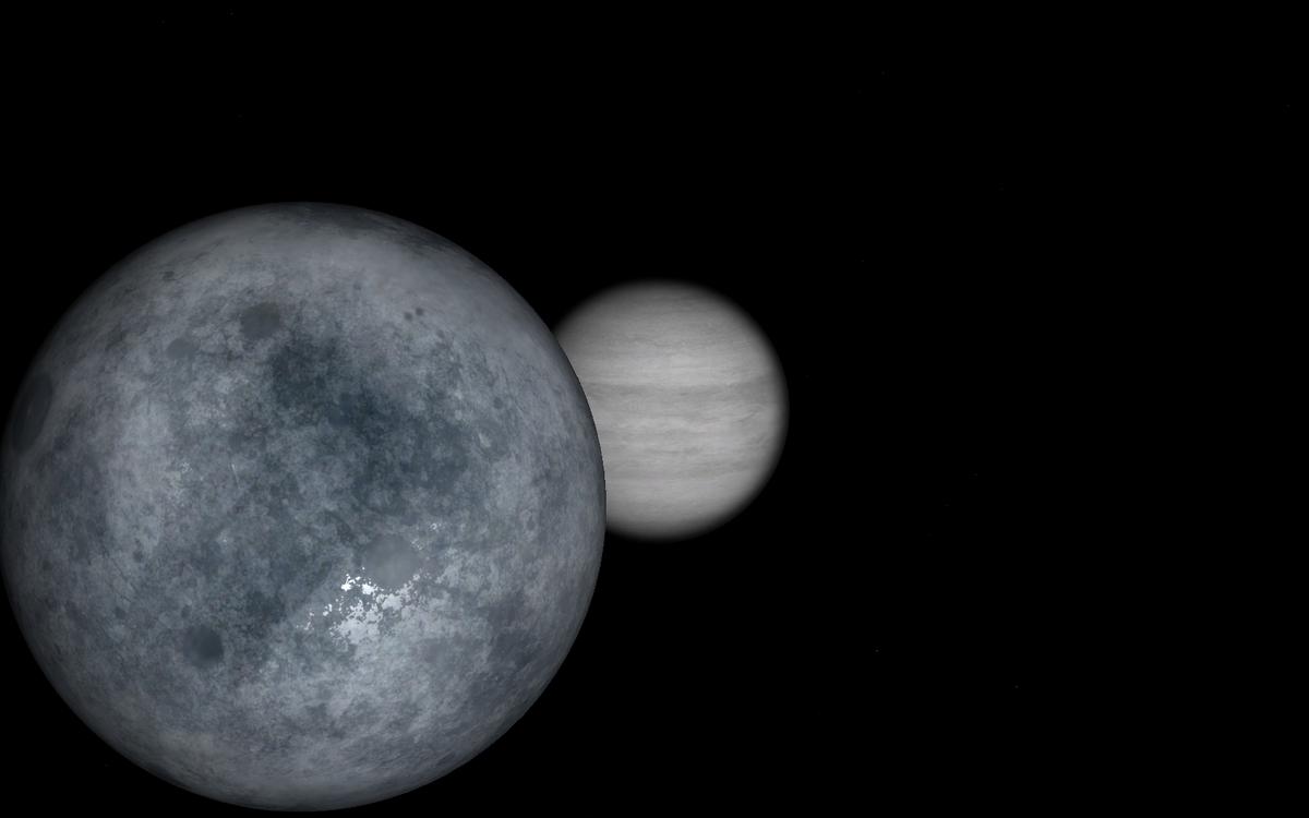 Demtra and It's moon Deltra