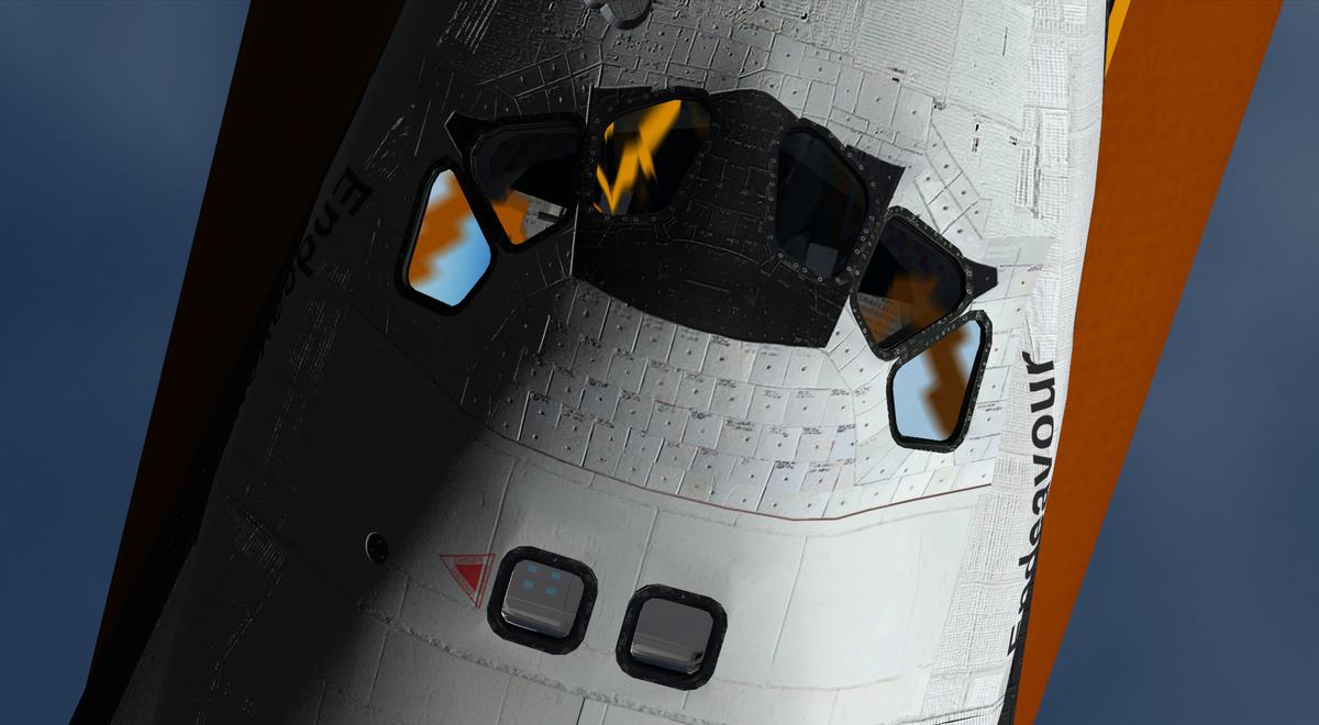 Detail of the Flight deck during second stage.
