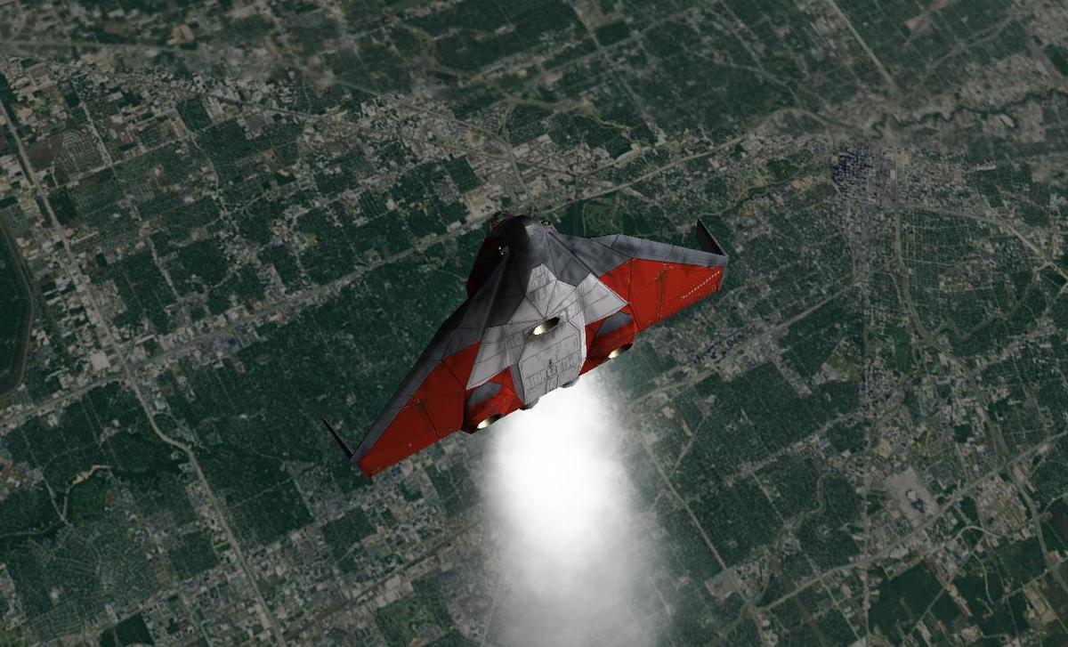 DG over Downtown Houston