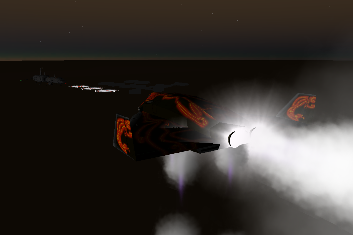 DGIV approaches the Olympus base on mars