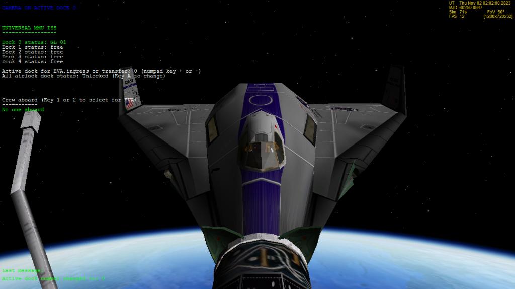 DGIV docked to ISS