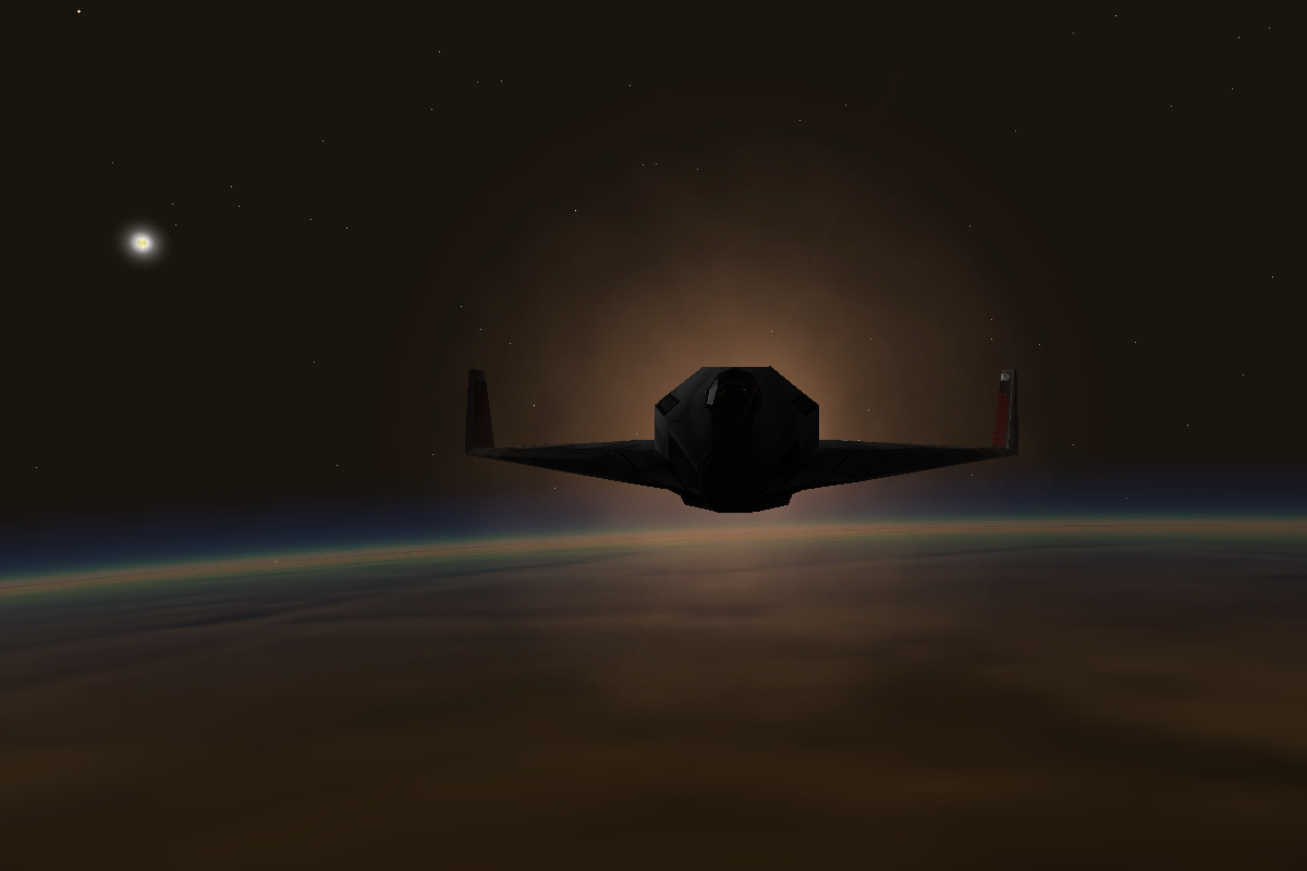 DGIV reenters Mars atmosphere glowing
-
even the thin mars-atmosphere can glow at reentry