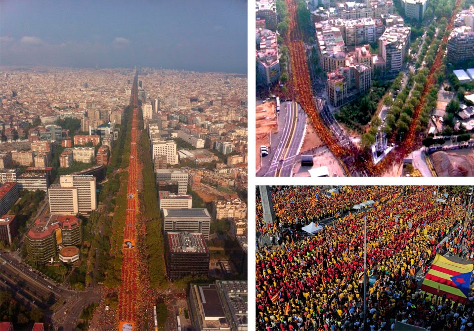 Diada independencia Catalunya V 2014 referendum