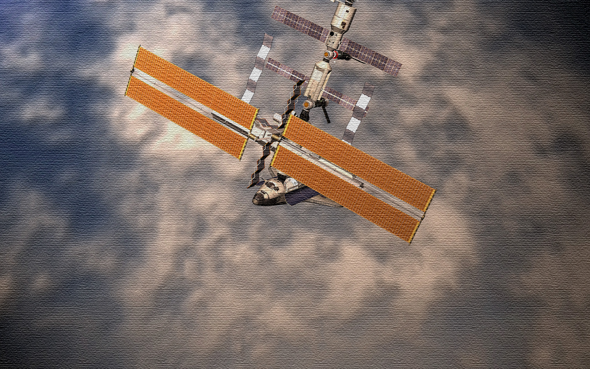 Discovery at ISS - Extra Effects
