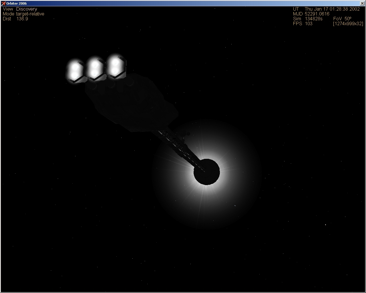 Discovery Braking past Sol