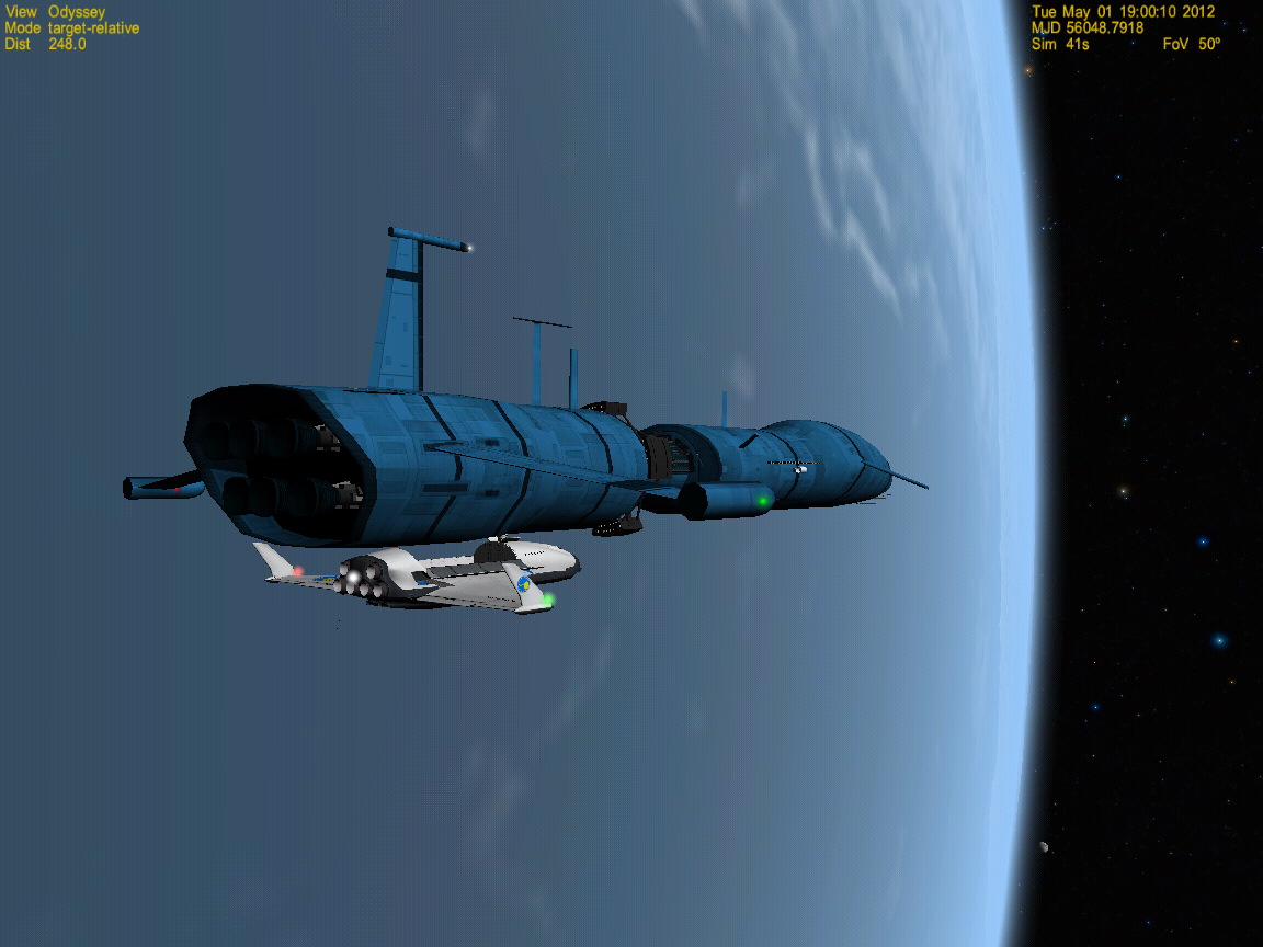docked