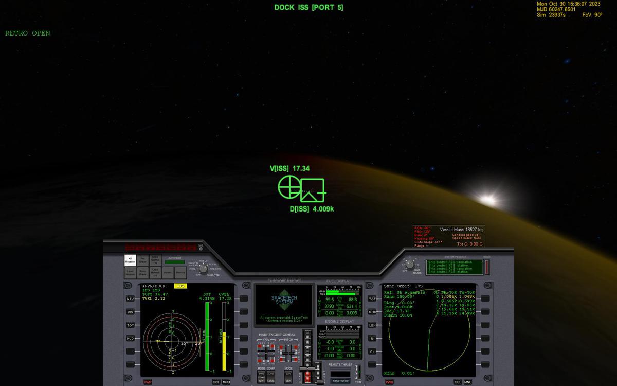 Docking Hud 1