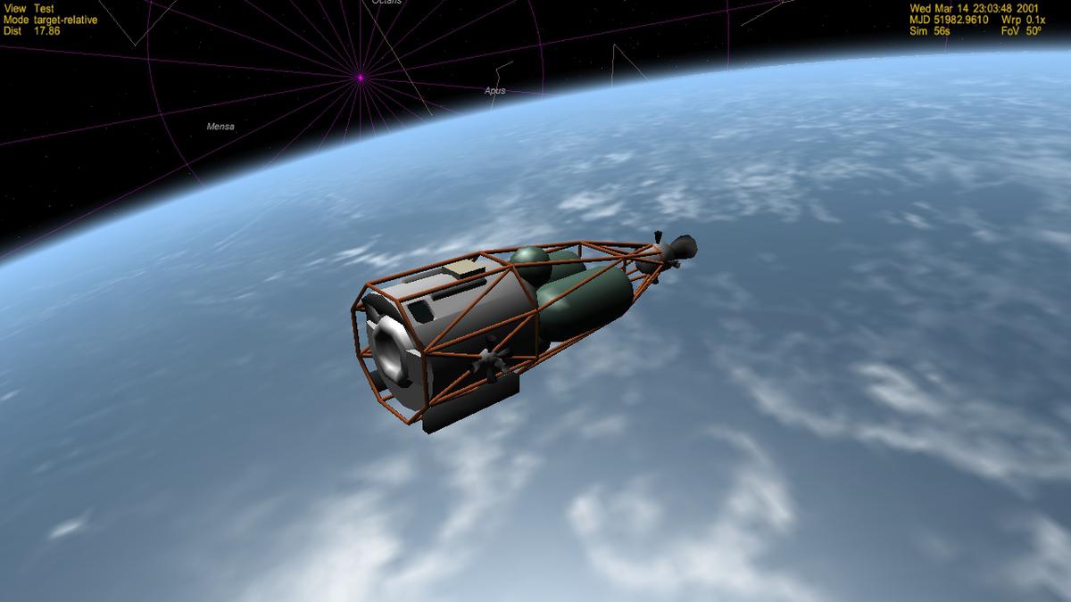 Dragonfly Redux, Test Render