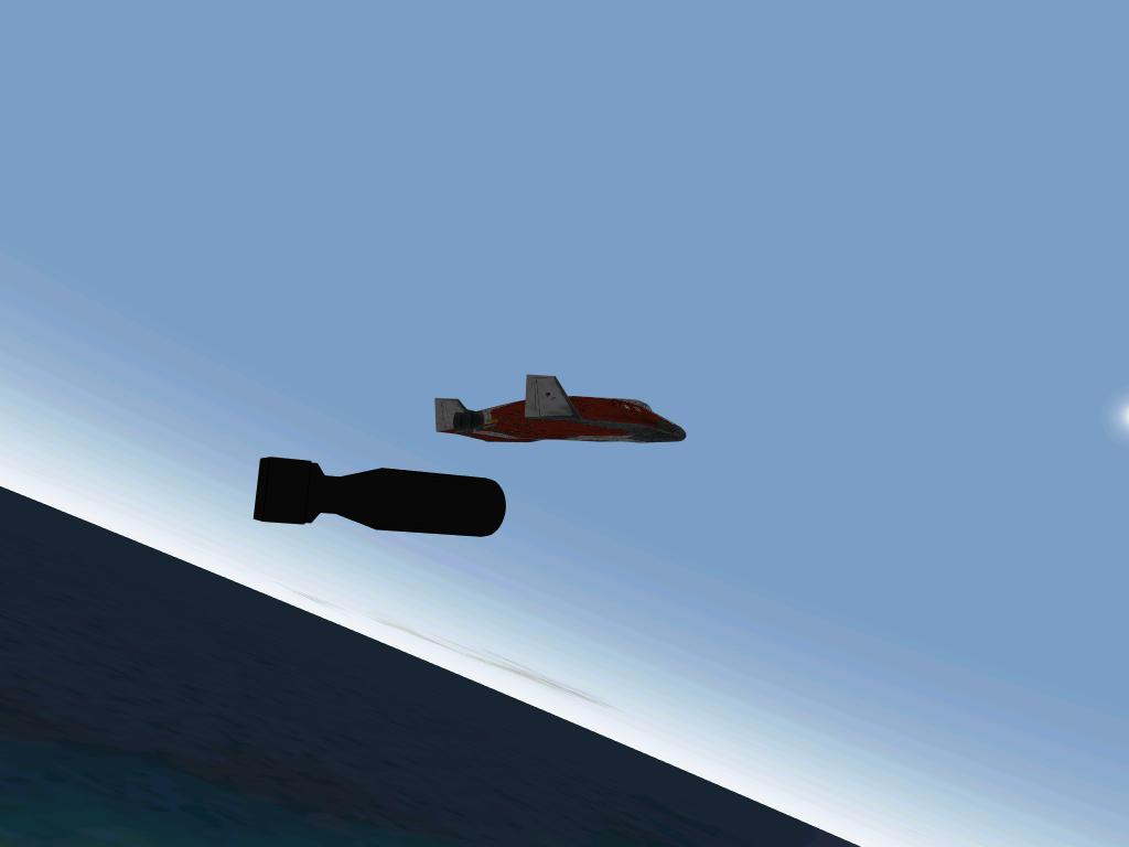 Dropping Little Boy.