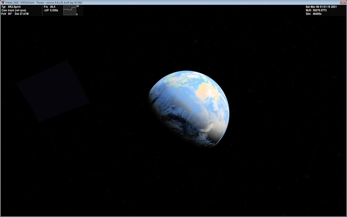 Earth's Normal Map is seen in the Celestial Sphere