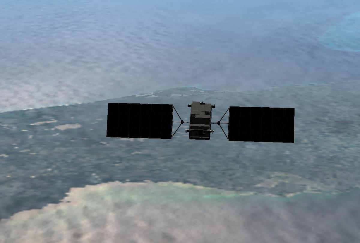 EURECA watches STS-57 launch.