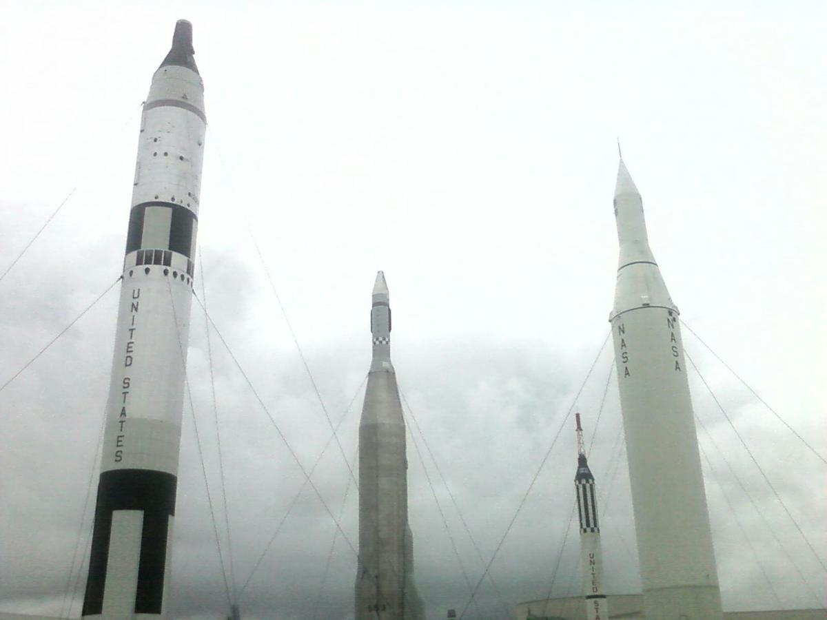 Family picture of early NASA LV's.