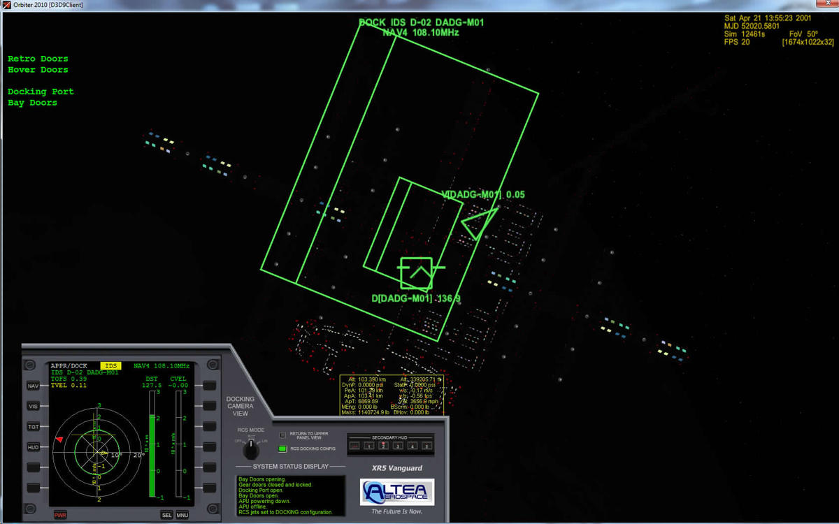 Final approach to station