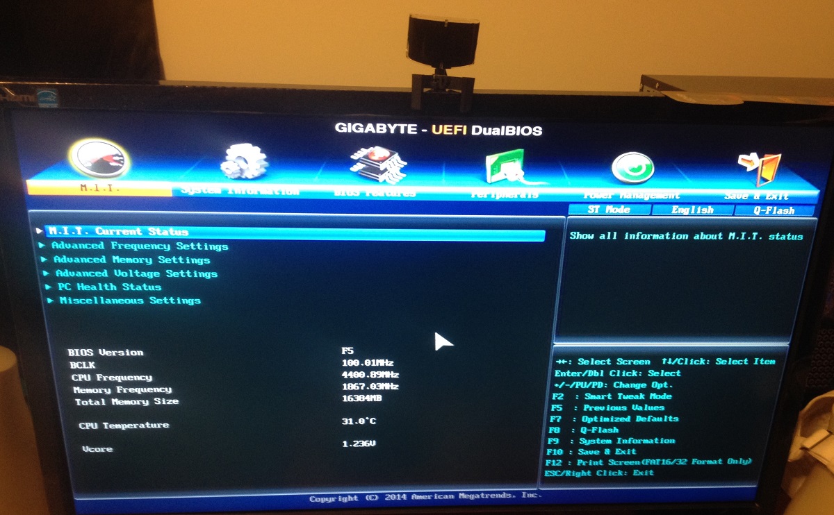 First BIOS Boot